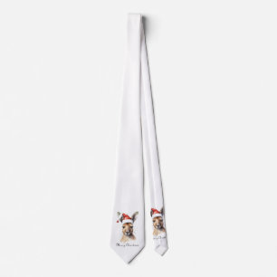 Hoppy Holidays, Christmas Kangaroo custom Tie