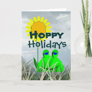 Hoppy Holidays Holiday Card