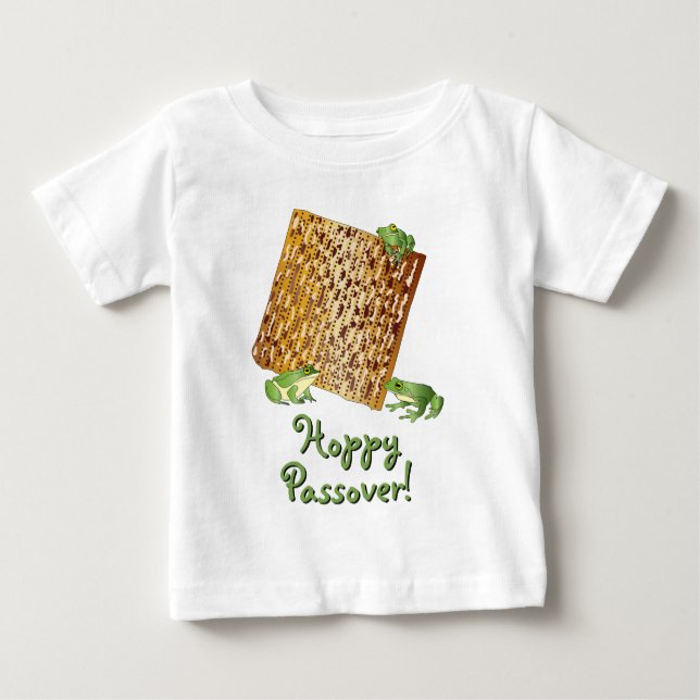 Hoppy Passover - Baby T-shirt (Front)