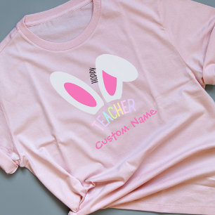 Hoppy Teacher Personalised Tee