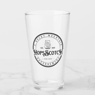 HopsScotch Pint Glass
