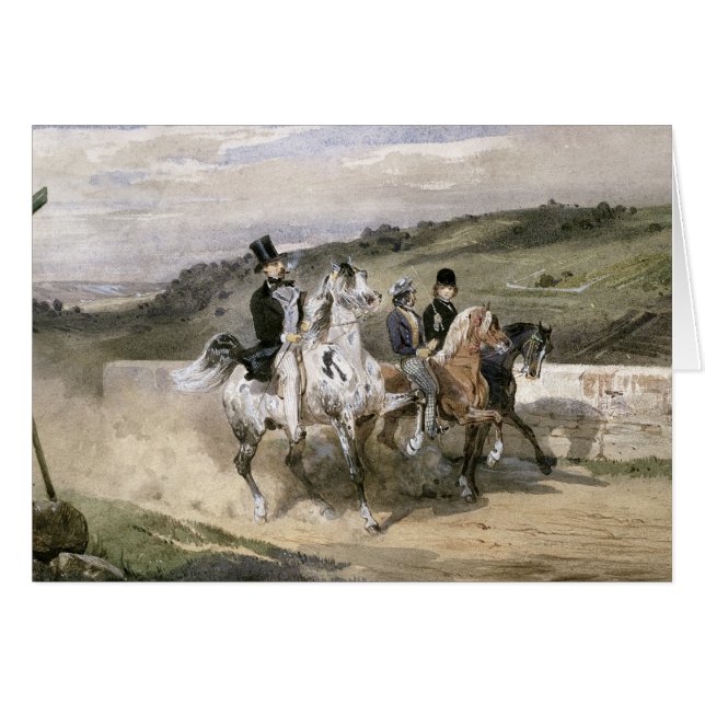 Horace Vernet and his Children (Front Horizontal)