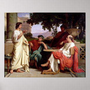 Horace, Virgil and Varius Poster