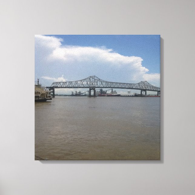 Horace Wilkinson Bridge Canvas Print (Front)