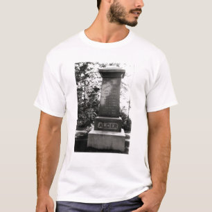 Horatio Alger's grave in Natick, Massachusetts T-Shirt