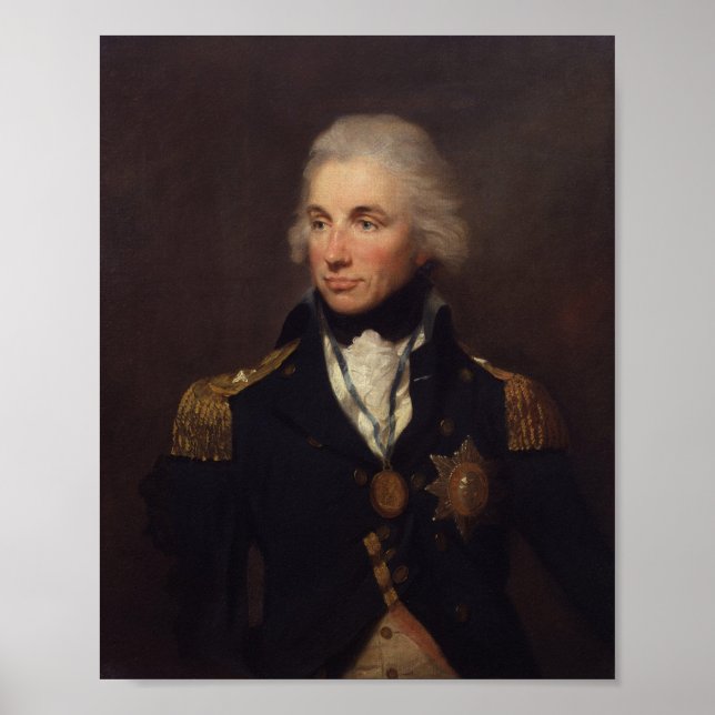 Horatio Nelson Poster Lemuel Francis Abbot (Front)