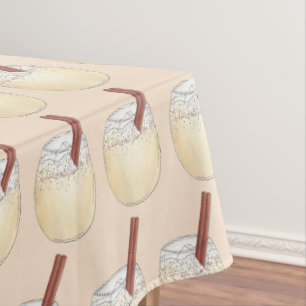 Horchata Orxata Mexican Spanish Beverage Drink Tablecloth