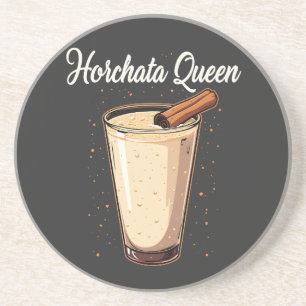 Horchata Queen Mexican Spanish Drink  Coaster