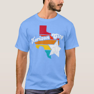 Horizon City Texas Vintage Distressed Souvenir 2 T-Shirt