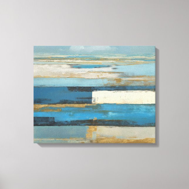 Horizon in Quiet Layers Canvas Print (Front)