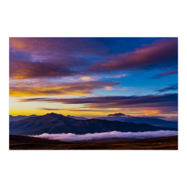 Horizon of Dreams: Between Skies and Mountains Poster (Front)