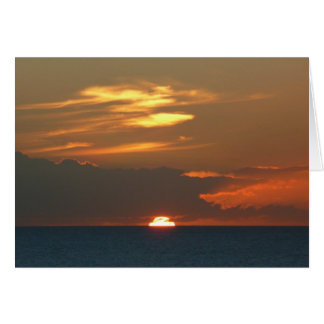 Horizon Sunset Colourful Seascape Photography
