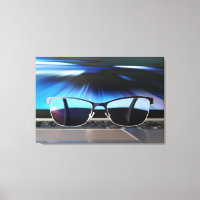 Horizon through glasses