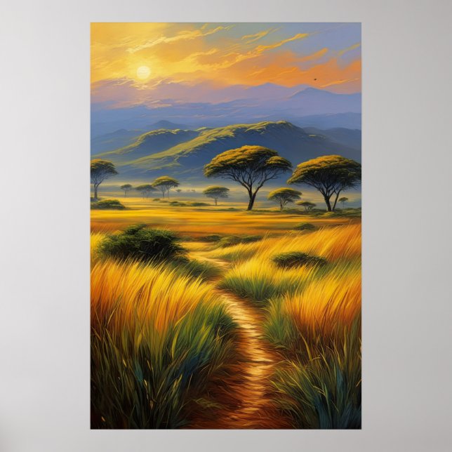 Horizon's Embrace, Boundless Beauty Poster (Front)