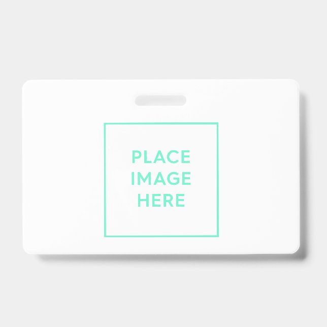 Horizontal Badge ID Badge (Front)