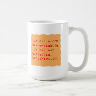 horizontal coffee mug