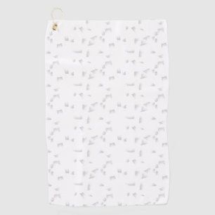 horizontal Design Sixteen Golf Towel