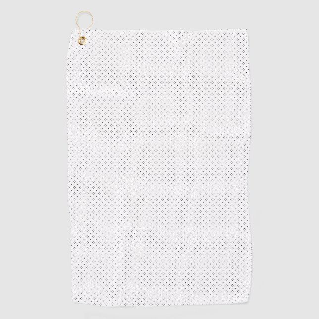 horizontal Design Thirty Golf Towel (Front)
