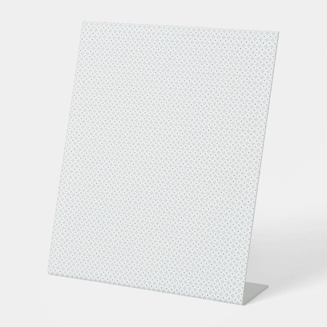 horizontal Design Thirty Pedestal Sign (Front)