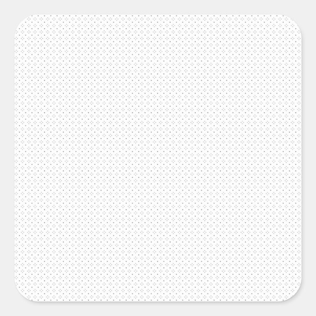 horizontal Design Thirty Square Sticker (Front)