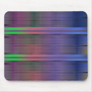 Horizontal graphic lines mouse pad