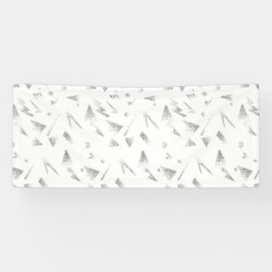 Horizontal, Grey Cloud Banner