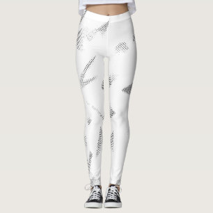Horizontal, Grey Cloud Leggings