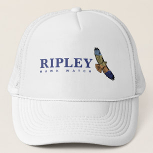 Horizontal Hawk Watch Logo Trucker Hat