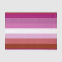 Horizontal Lesbian Pride Flag