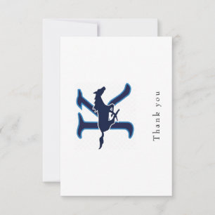 Horizontal Logo Thank You Card