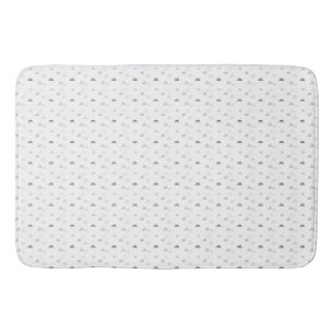 Horizontal, Medium Grey Bath Mat