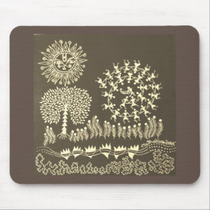 Horizontal mouse pad