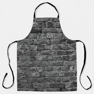 horizontal part of black painted brick wallwall,br apron
