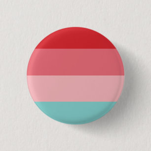 Horizontal Striped  3 Cm Round Badge