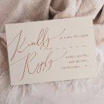 Horizontal Whimsical Desert | Beige RSVP Card<br><div class="desc">This horizontal whimsical desert | beige RSVP card is perfect for your simple rustic western beige and terracotta earth tones wedding. The neutral earthy boho colour palette is vintage southwestern with a modern retro feel. The script is a delicate minimalist handwritten calligraphy that is quite elegant and romantic. The product...</div>