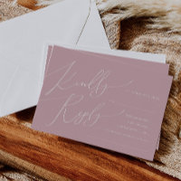 Horizontal Whimsical Script | Rose Song Request