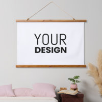 Horizontal Wood Wall Tapestry