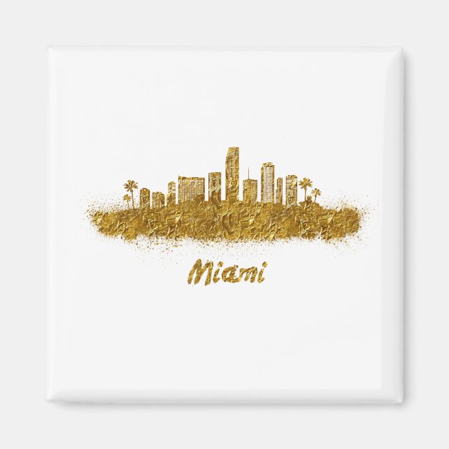 horizonte miami oro magnet (Front)