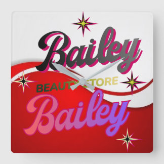 Horloge murale square wall clock