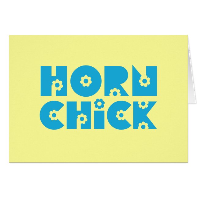 Horn Chick (Front Horizontal)