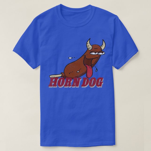 Horn Dog  T-Shirt (Design Front)