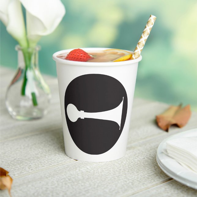 Horn Icon Paper Cups (Creator Uploaded)