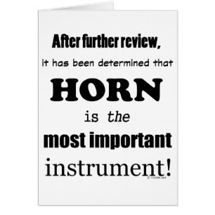 Horn Most Important Instrument