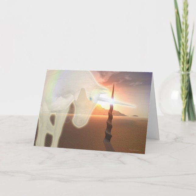 Horn of Plenty Holiday Card (Front)