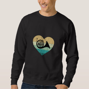 Horn Player Loves Horn French Horn Sweatshirt
