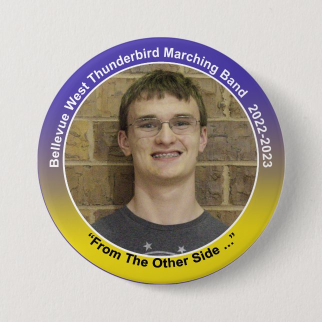 Horn Simon 11 7.5 Cm Round Badge (Front)