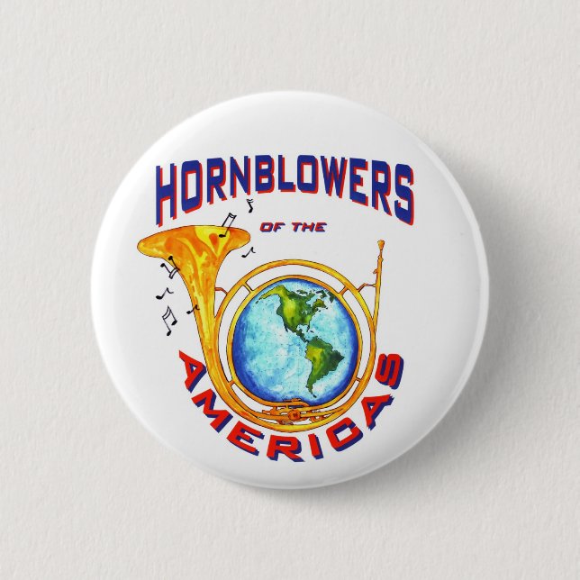 Hornblowers logo Button (Front)