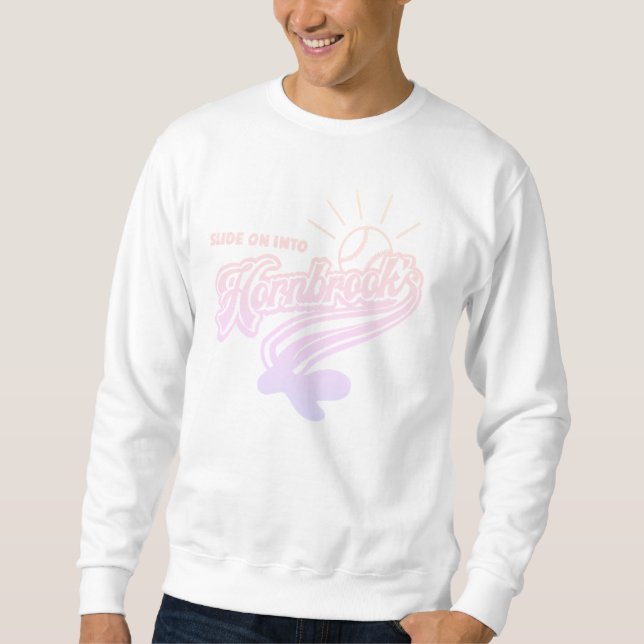 Hornbrooks Pink Tropical Sweatshirt (Front)