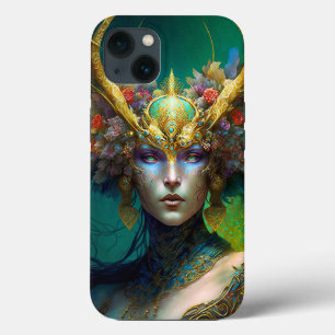 Horned Elf Woman Fantasy Art Case-Mate iPhone Case