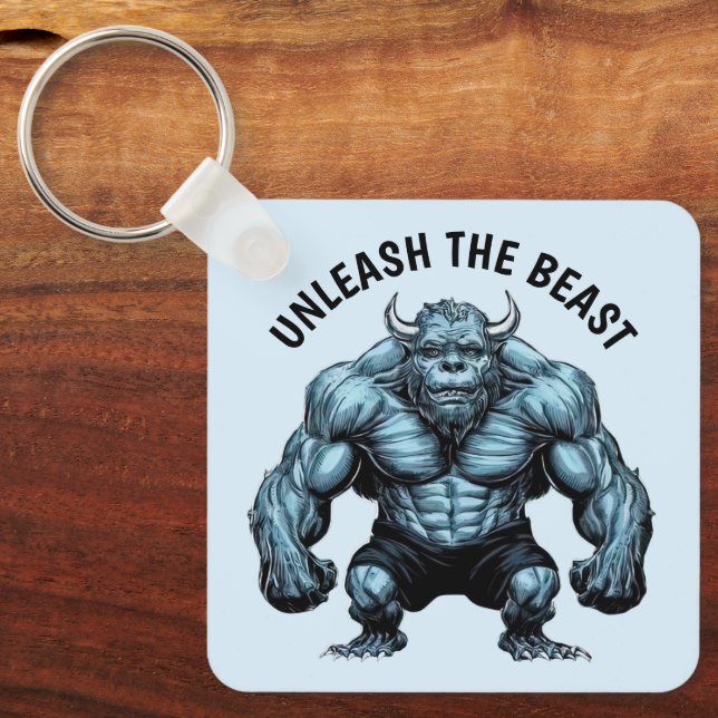 Horned Monster Key Ring (Front)